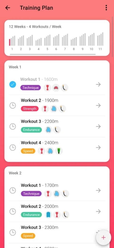 Swim Coach – Swimming Workouts screenshot 4