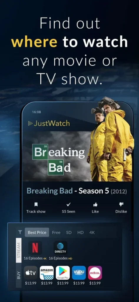 JustWatch – Streaming Guide screenshot 4