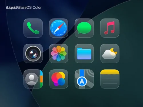 iLiquidGlassOS (iGlassOS Color) screenshot 4