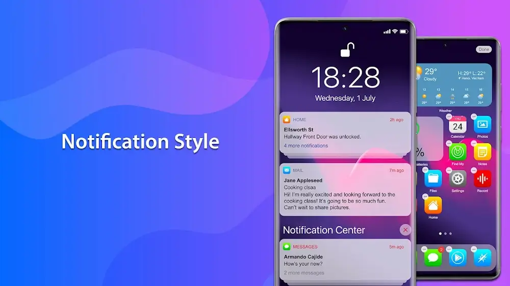 MiniPhone Launcher screenshot 4