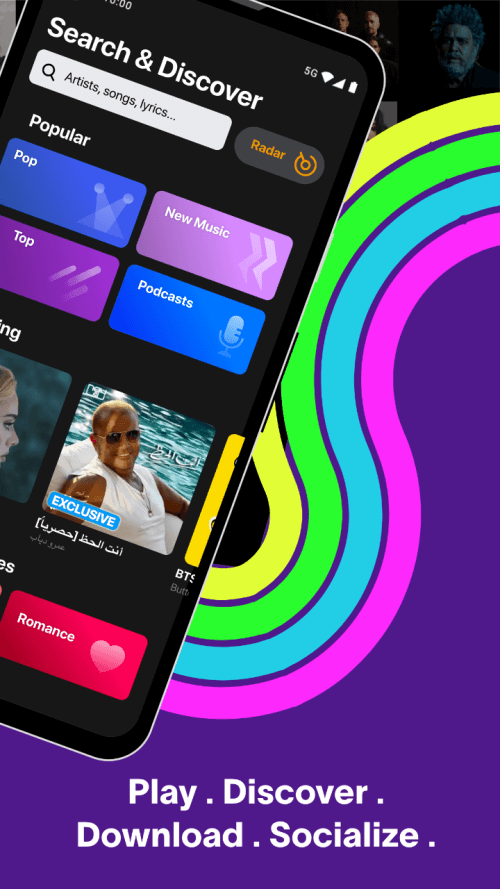 Anghami: Play music & Podcasts screenshot 4