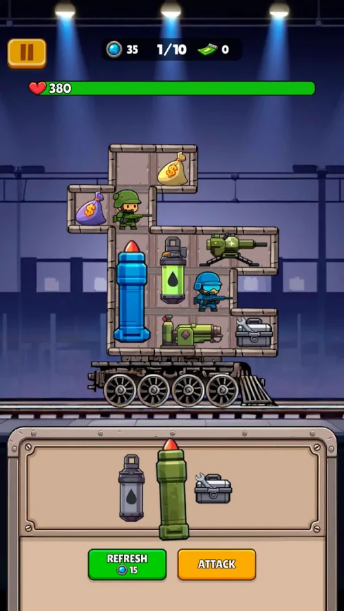 Train Attack: Merge War screenshot 4
