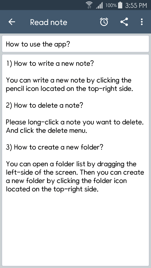 ClevNote screenshot 4