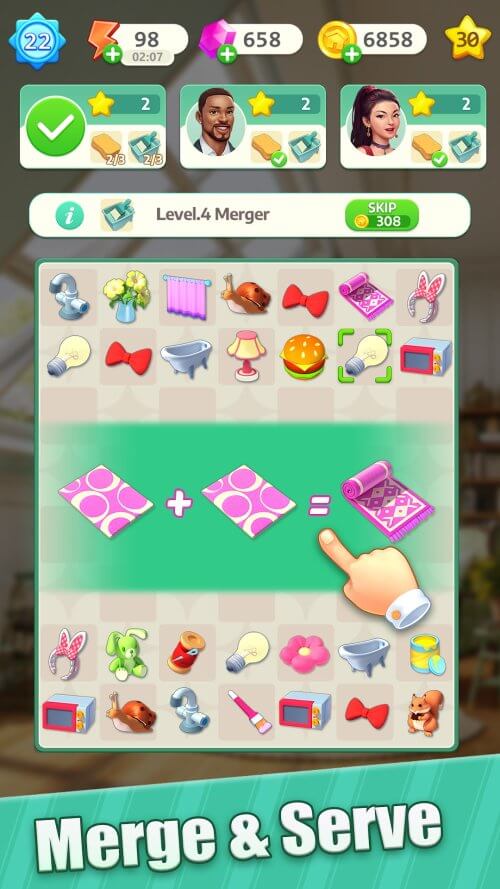 Happy Merge Home screenshot 4