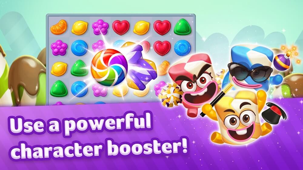 Lollipop Sweet Heroes screenshot 4
