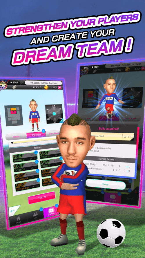 SEGA Pocket Club Manager screenshot 4