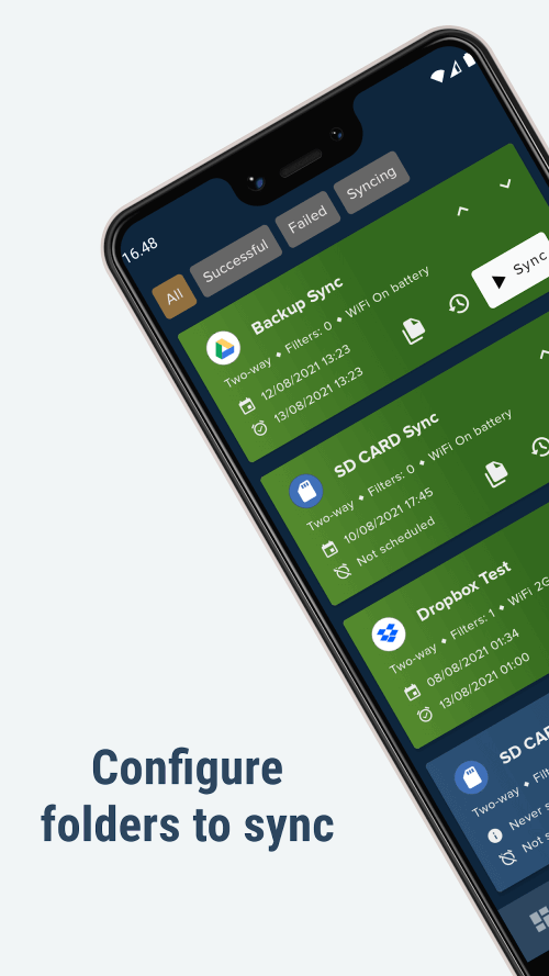FolderSync Pro screenshot 4