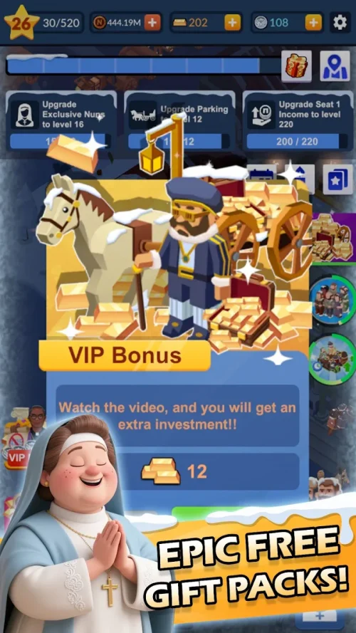 Idle Nuns Tycoon: Church Life screenshot 4