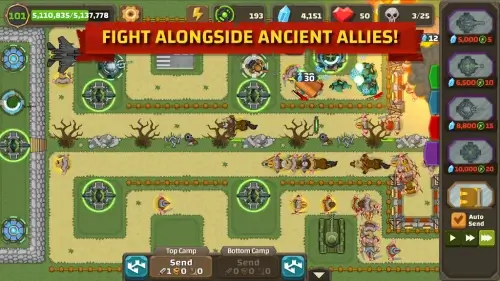 Ancient Allies Tower Defense screenshot 4