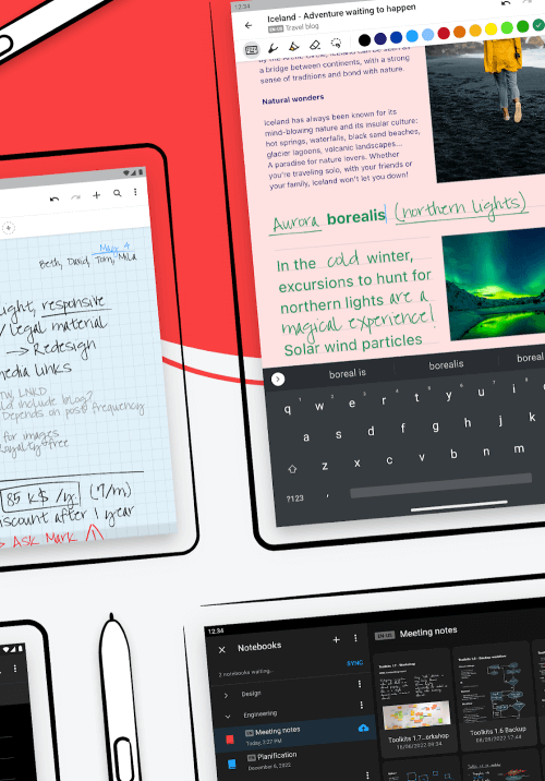 MyScript Notes for Students screenshot 4
