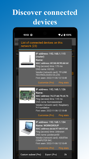 WiFi Analyzer Pro MOD screenshot 4