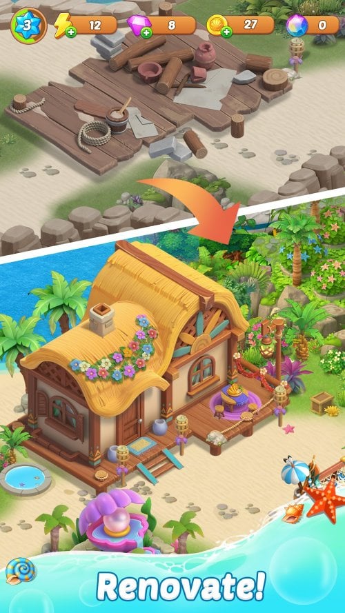 Adventure Island Merge screenshot 4