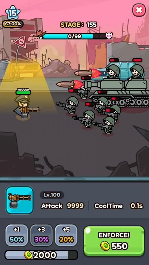 Lucky Heroes! : Defense Game (Lucky Guy) screenshot 4