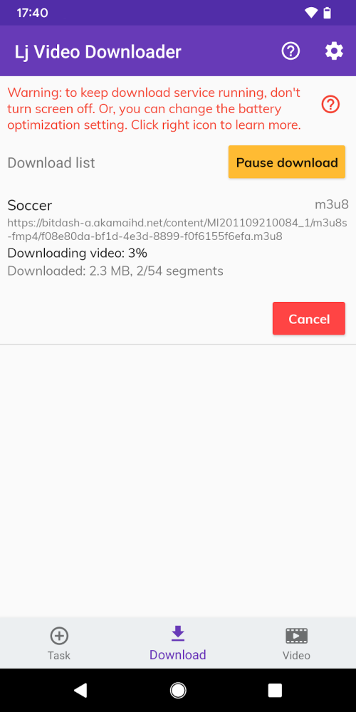 Lj Video Downloader screenshot 4