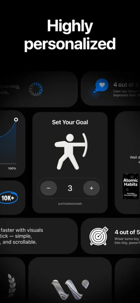 Wiser – 15 minutes Audio Books screenshot 4