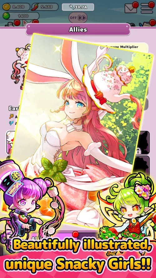 Snacky Girls! screenshot 4