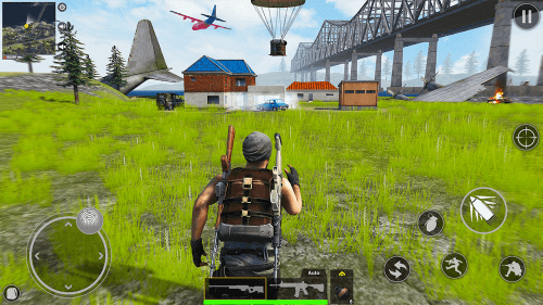 Battlestrike commando gun game screenshot 4