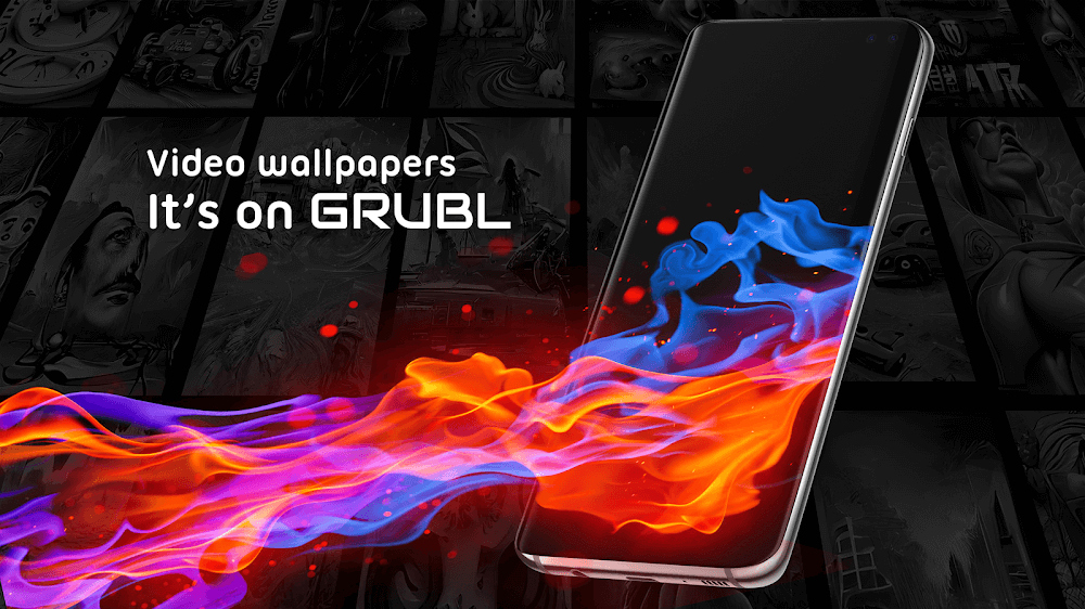 GRUBL 4D Live Wallpapers + AI screenshot 4