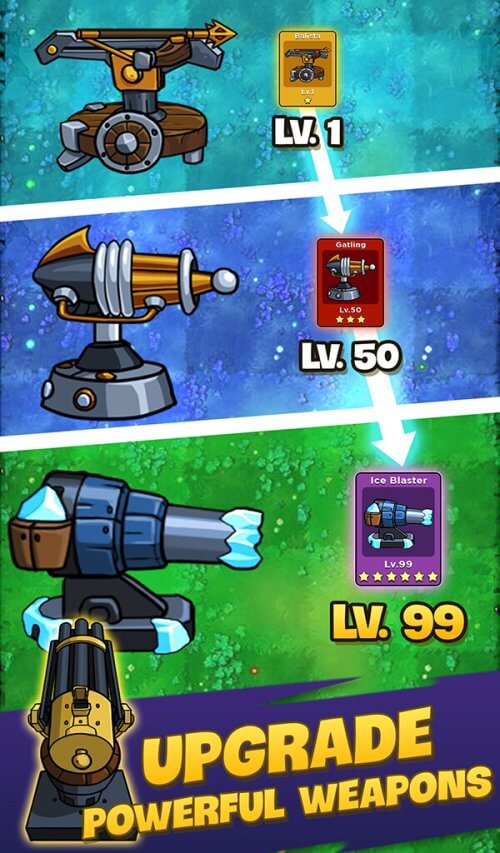 Zombie War Idle Defense Game screenshot 4