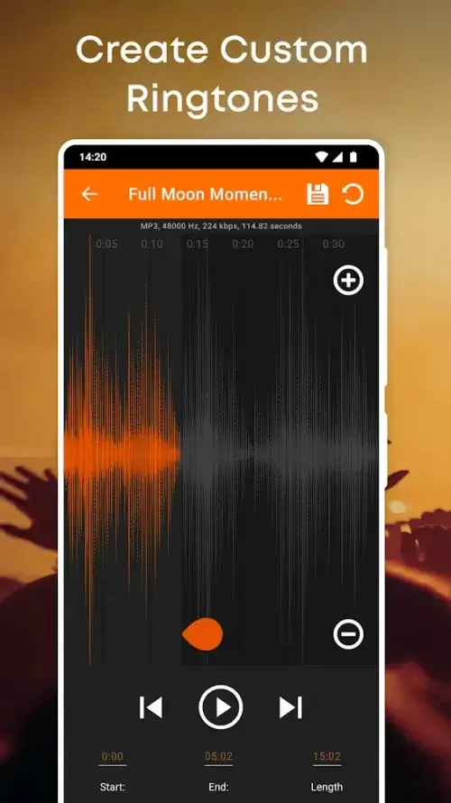 Ringtone Maker and MP3 Editor screenshot 4