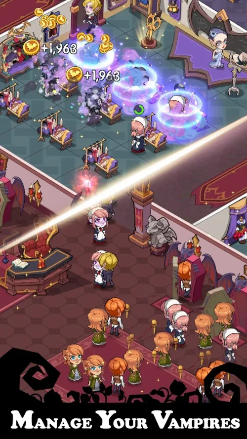 Idle Vampire: Twilight School screenshot 4
