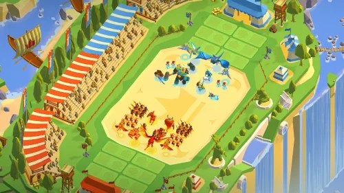 Idle Siege: War Tycoon Game screenshot 4