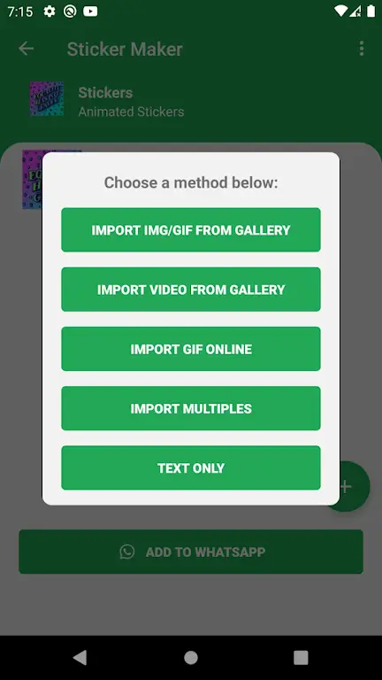Animated Stickers Maker & GIF screenshot 4