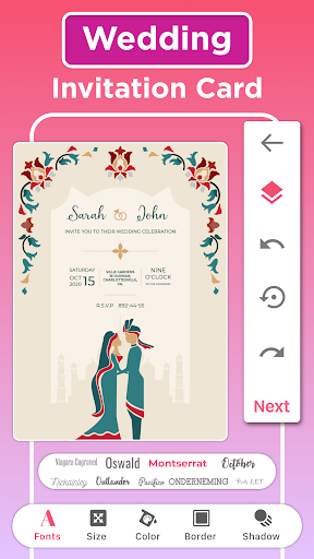 Invitation Card Maker MOD screenshot 4