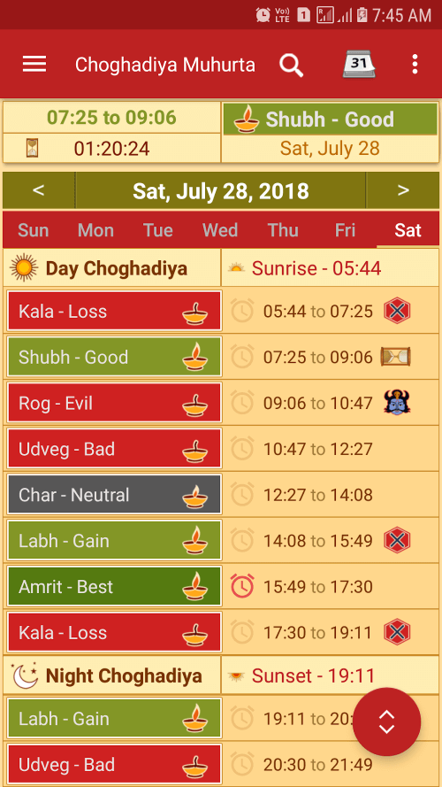 Hindu Calendar – Drik Panchang screenshot 4
