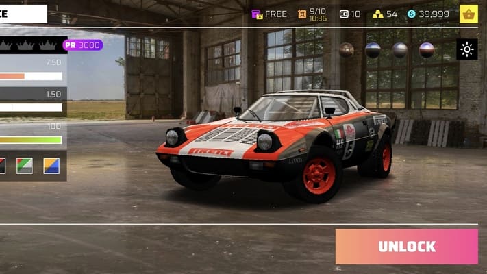 Rally One : Race to glory Mod APK 1.68 [Free purchase][Free shopping] screenshot 4