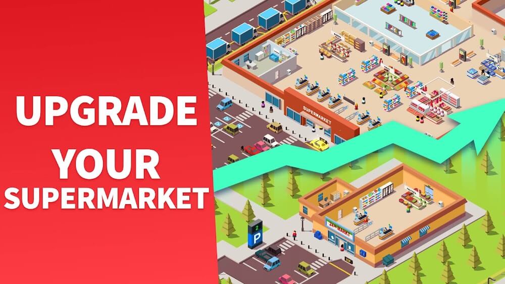 Idle Supermarket Tycoon screenshot 4