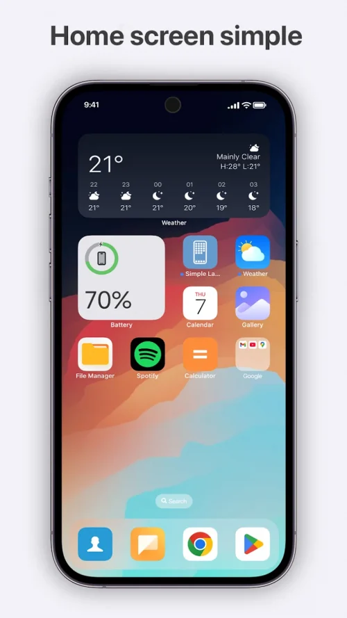 Simple Launcher – Home Screen screenshot 4