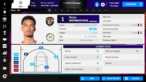 iBasketball Manager 23 screenshot 4
