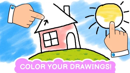 Easy coloring book for kids (Toddler Coloring) screenshot 4