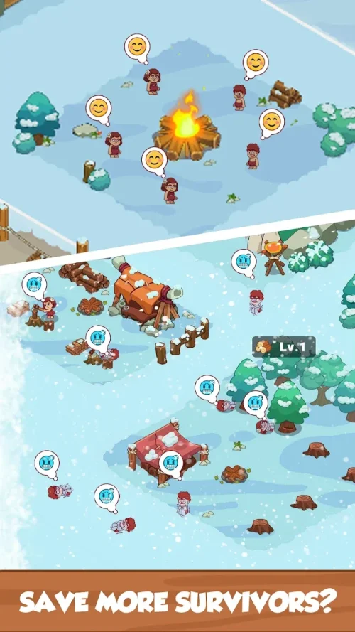 Icy Village: Tycoon Survival screenshot 4