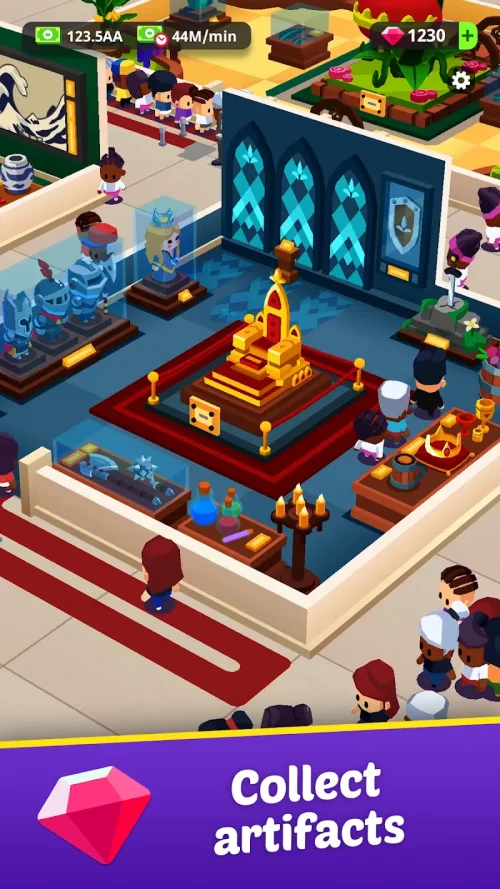 Idle Museum Tycoon: Art Empire screenshot 4