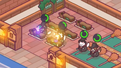 Cat Magic School : Cute Tycoon screenshot 4