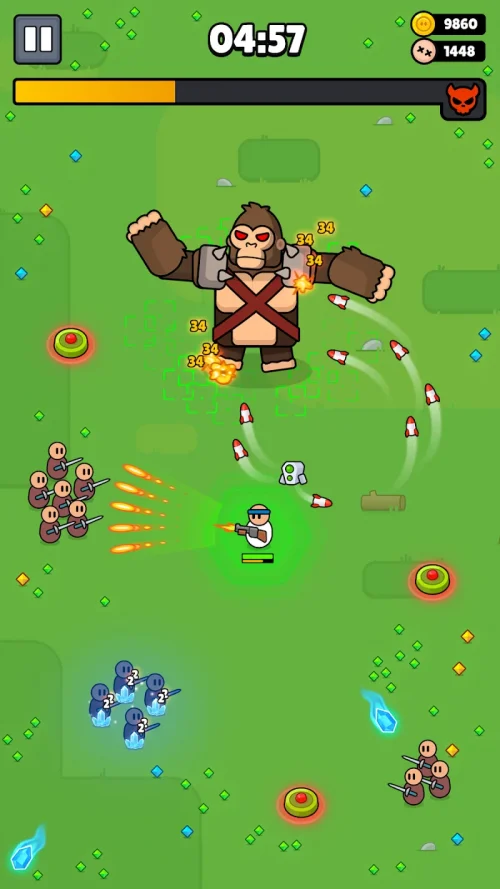 Last Survivor: Hero Battle io screenshot 4