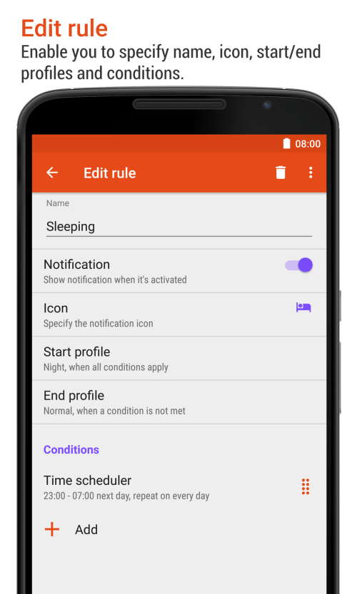 aProfiles – Auto tasks screenshot 4