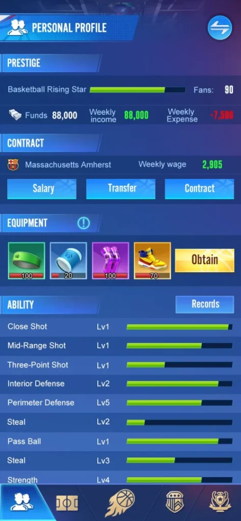 Star Rising: Basketball screenshot 4