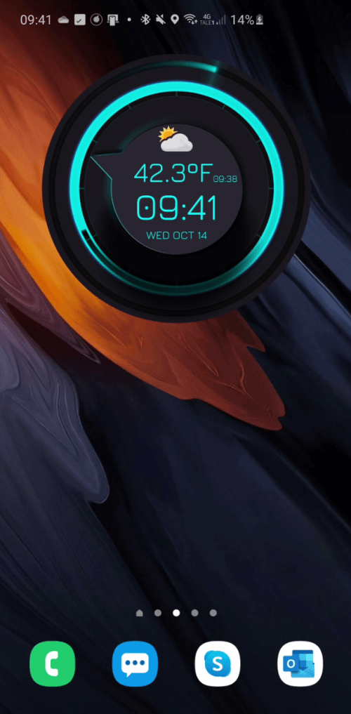 Android Clock Widgets screenshot 4
