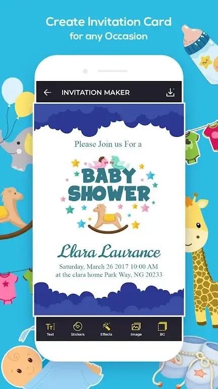Invitation Maker, Ecards Maker screenshot 4