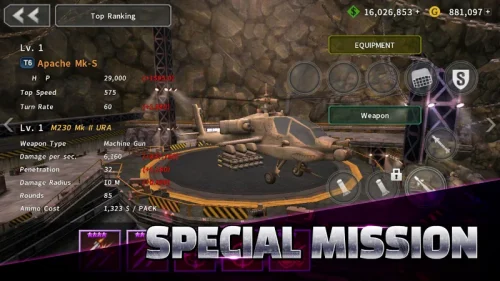 GUNSHIP BATTLE: Helicopter 3D screenshot 4