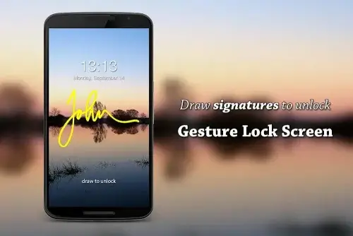 Gesture Lock Screen screenshot 4