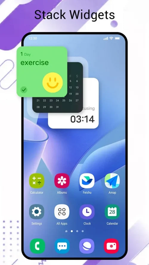 One S25 Launcher – S25 One Ui screenshot 4