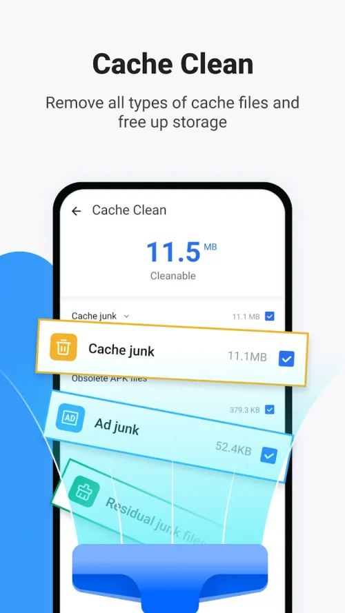 OraStorage: JunkClean/Security screenshot 4
