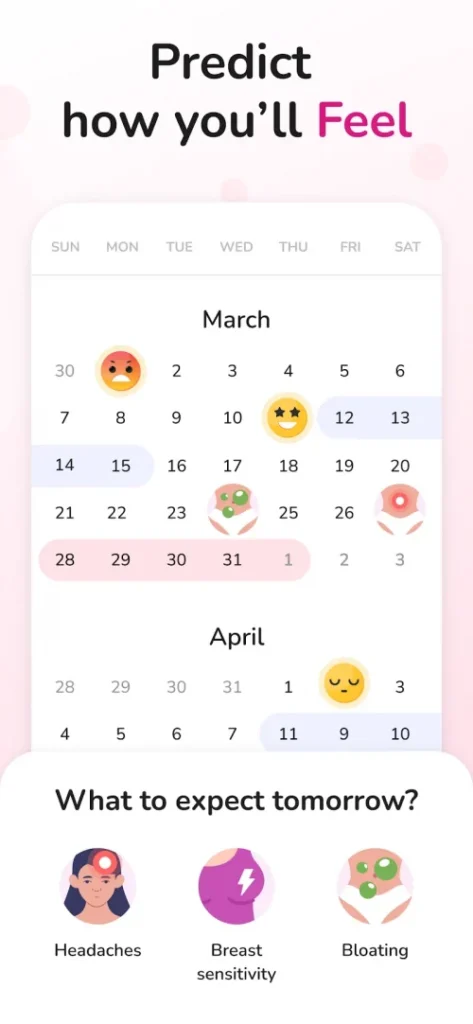 Period Tracker and Calendar screenshot 4