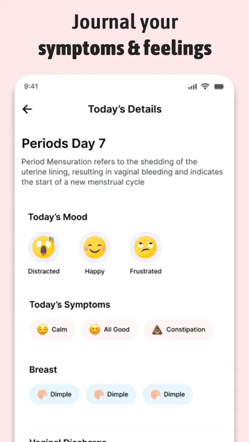 Period Tracker Ovulation Cycle screenshot 4