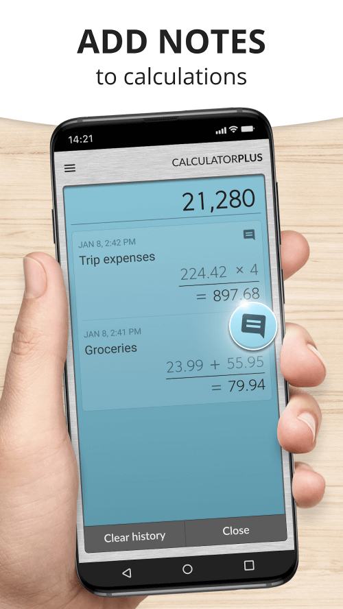 Calculator Plus MOD screenshot 4