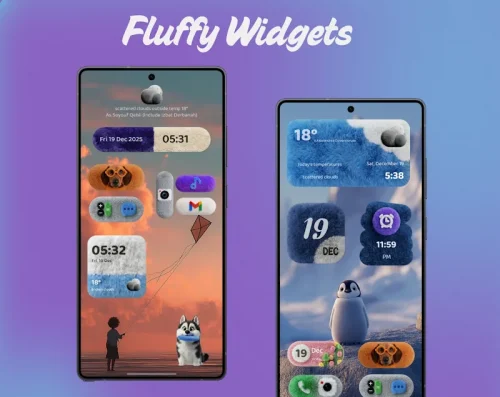 Fluffy Widgets screenshot 4